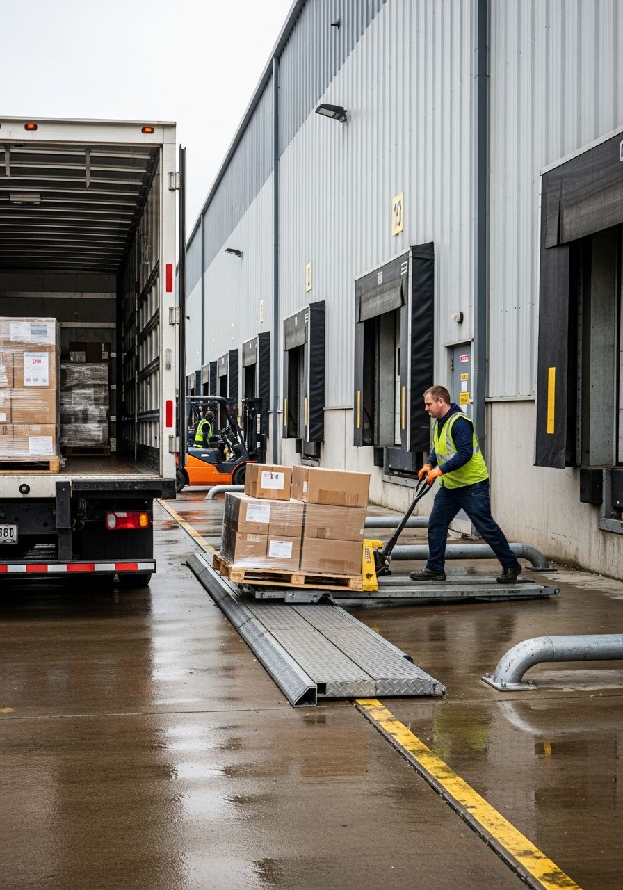 Warehouse loading dock